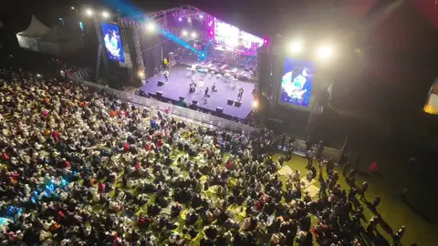 Tiara andhini perform in Dieng Culture Festival 2025 #diengnegridiatasawan #diengculturefestival #tiaraandini #dronevideo 