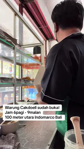 Warung Cakdoell sudah buka! Spesial Pecel Tumpang  Jam 6pagi - 9malan 100 meter utara Indomarco #bali 
