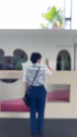 She waved at all the passengers on the monorail for just a two minute ride. I love the people of Japan!  #japan #japantravel #disneylandtokyo 
