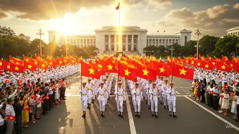 Như có Bác Hồ trong ngày vui đại thắng 🇻🇳#ai #trending #xuhuong #hottrend #video #shorts #fyp #yeunuoc #trumluoiAI 