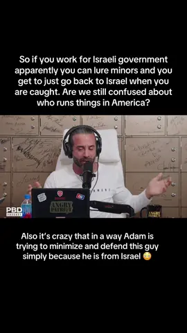 How does Israel have this level of control over America? This is absolutely unbelievable to me. Also why is Adam still on this podcast? #patrickbetdavid #pbd #israel #pdffile #viral 