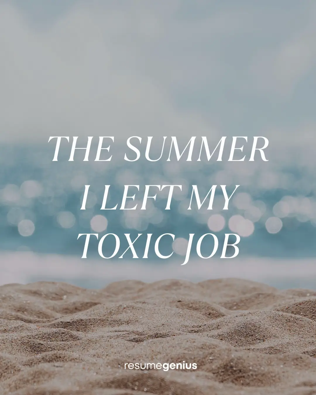The summer is almost over but you still have time to choose yourself over toxic culture 😎 #thesummeriturnedpretty #thesummeriturnedprettyedit #toxicworkplace #careeradvice #selfcarematters 