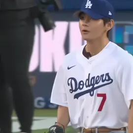 #v #taehyung #dodgers #bts #fyp 