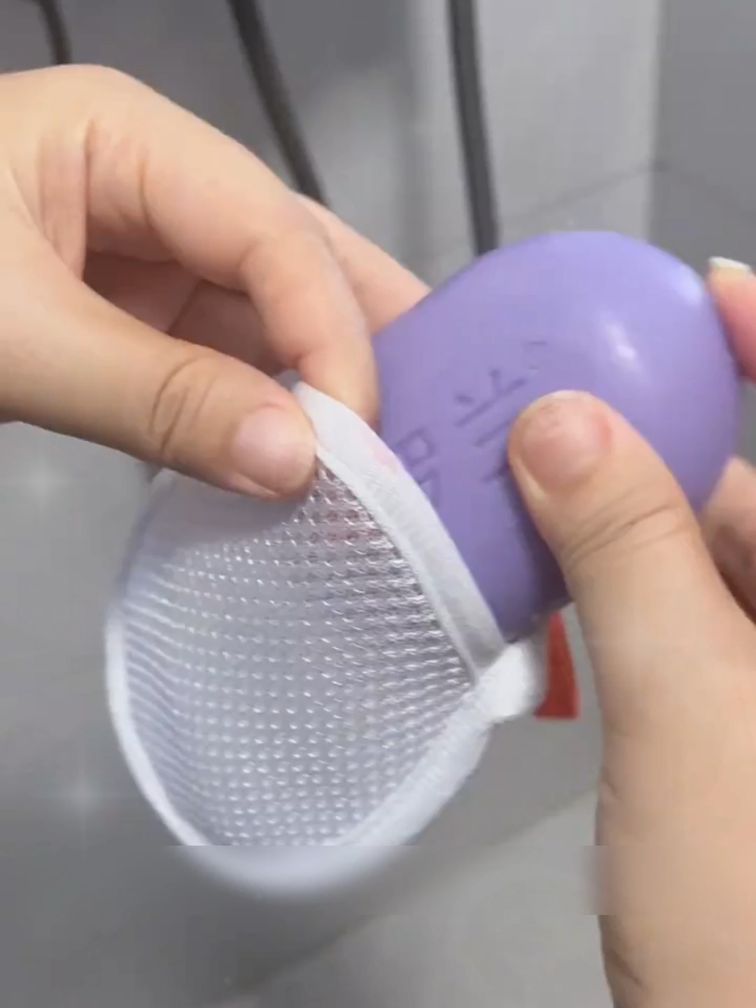 Soap pouch lather net soft mesh, bath and exfoliate, buy now#Recommend #Soap