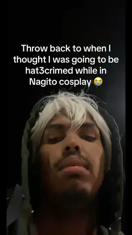 Mind you he was in the middle of the CROSSWALK while it said walk #latenightkris #fyp #nagitokomaeda #danganronpacosplay 
