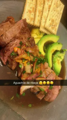 Tonight for dinner 🥰 #aguachilederibeye #ribeye #ribeyesteak #aguachile 