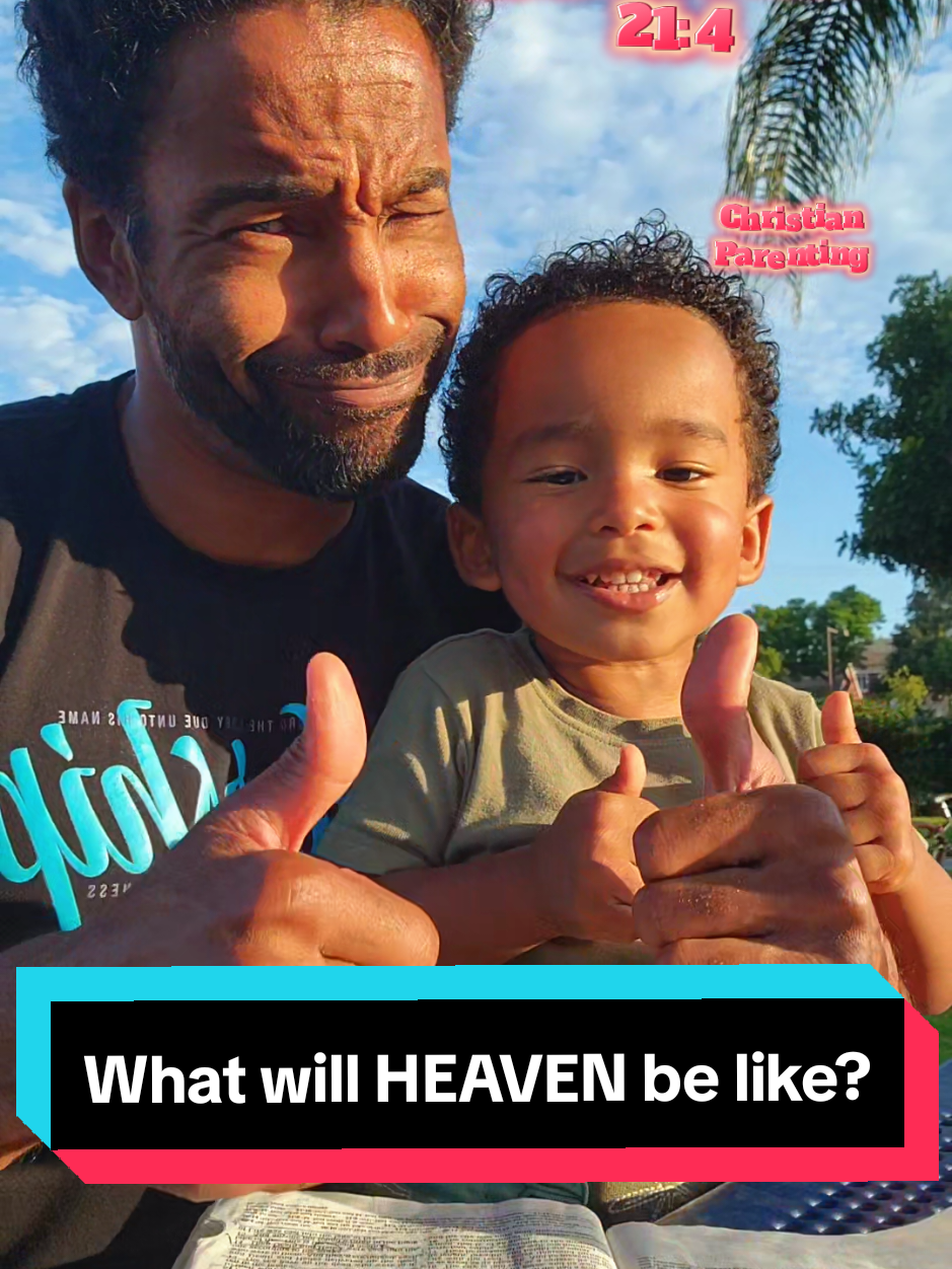 What will HEAVEN be like? REVELATION 21 describes the new heaven and new earth!! Hallelujah  #PastorWhipperSnapper #JesusTikTok #FatherSonDuo #ChristianParenting #Revelation