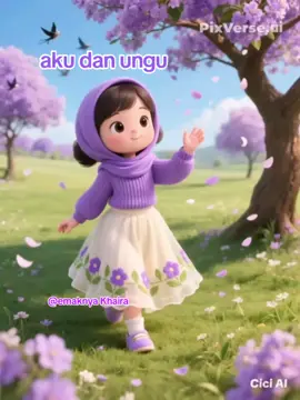 jangan bosen yaaaakk ungu deuiih yeuuhh 💜💜💜💜💜#pecintaungu💜 #allahmahabaik❤️ #aaminyarabbalalamin🤲 #bismillahfyp #singlemomlife😇 