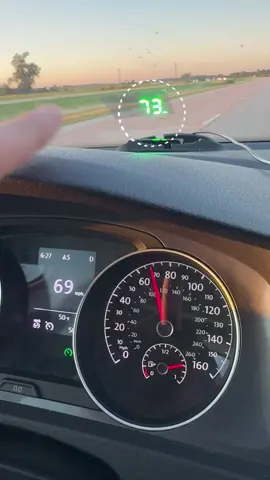 This heads up display is easy to install #HUD #speedometer #headsupdisplay #dealsforyoudays #TikTokshop 