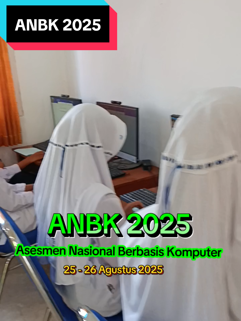 Asesmen Nasional Berbasis Komputer (ANBK) 2025 berlangsung dari tanggal 25-26 Agustus 2025 #anbk2025  #anbksmp  #tiktoknews  #fypreelsシ゚viralシ  #tiktokhighlights 