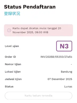 mamah aku kebagian kursiii🤩🤩 #jlptn3 #日本語 #ujianjlpt #🇯🇵 