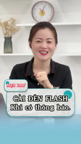 Cài đèn flash khi có cuộc gọi đến là mẹo nhỏ cực hữu ích, giúp bạn dễ dàng nhận biết cuộc gọi ngay cả trong bóng tối. Táo 247 mang đến cho bạn iPhone cũ Đà Nẵng chất lượng nguyên zin, giá rẻ và nhiều ưu đãi.##tao247 #iphonezin #iphonetips #congnghe #iphonedanang 