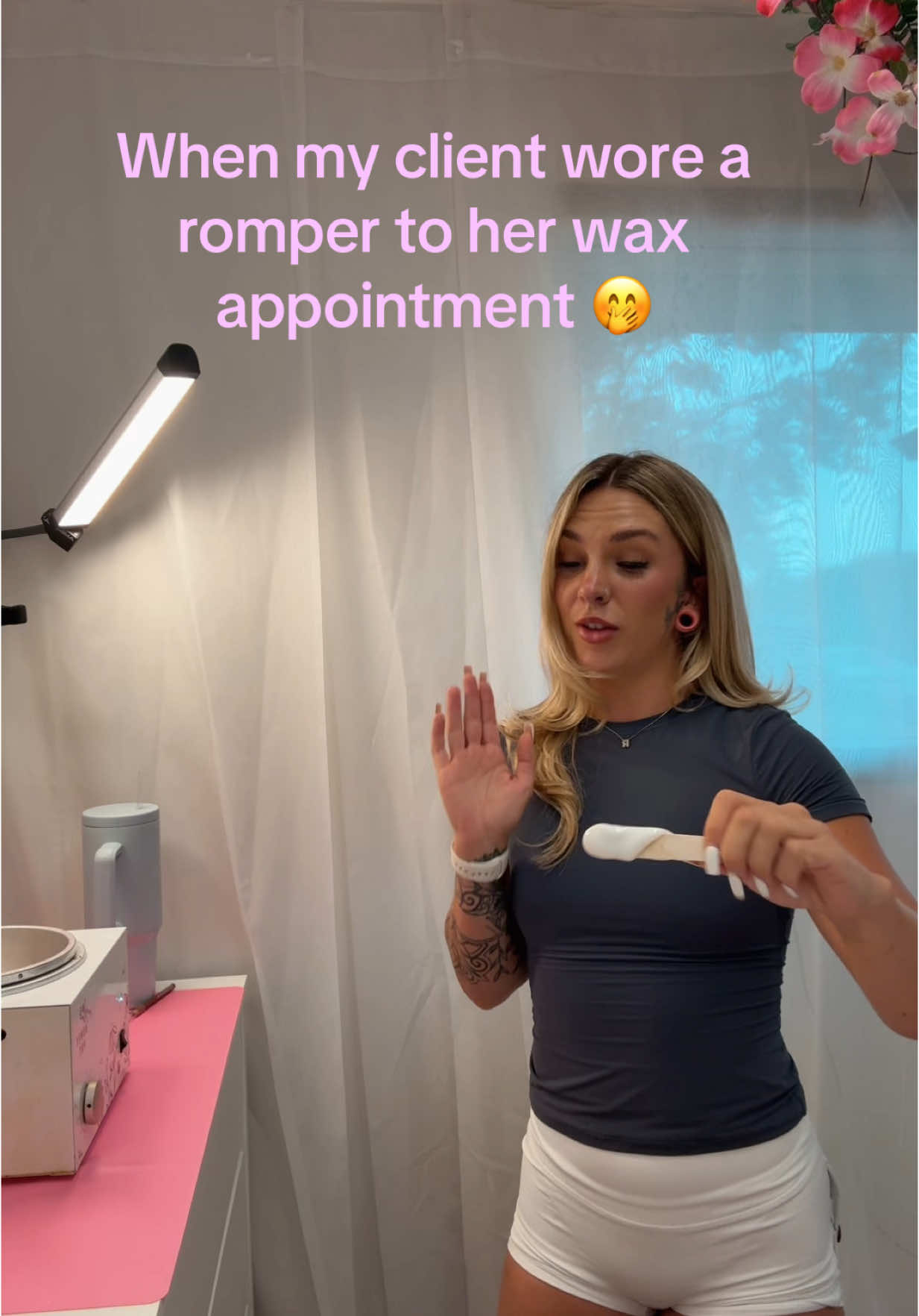 Girl don’t be sorry either I don’t have any lemme see yours 🤭  #denver #waxedbyrileyy #getyourtitsout #hellyeahhun 