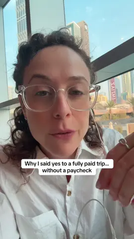 So, why am I in Dubai? 🌍 This trip was fully covered, but not directly paid. And honestly—that’s the point. In the creator space and for many businesses, not every opportunity comes with an immediate paycheck. Sometimes it’s about: ✨ Access to communities you wouldn’t otherwise meet ✨ Building relationships that lead to future collaborations ✨ Putting yourself in rooms where decisions (and deals) happen It’s easy to say no if the money isn’t on the table. But sometimes the ROI is long-term, not short-term. And that’s part of playing the game differently. Would love to hear—do you only say yes when it’s paid upfront? Or do you see value in these types of opportunities too?