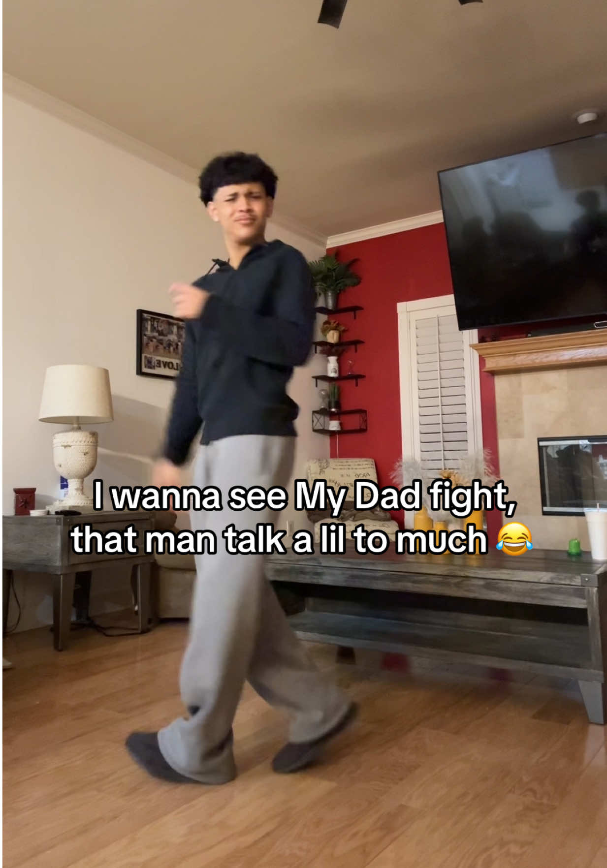 Anyone else wanna see they dad fight 😂 #foryoupage #relatable #real #dadsoftiktok #fighting @Sly Torrez 