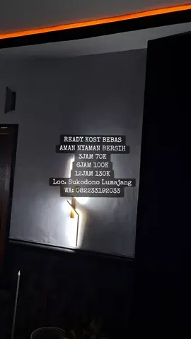 KOST BEBAS LUMAJANG BERSIH DAN NYAMAN GASSNO SEBELUM KEHABISAN KAMAR. #kostmurahlumajang #kostharianlumajang #kostbebaslumajang #kostlumajangkota #kostlumajang 