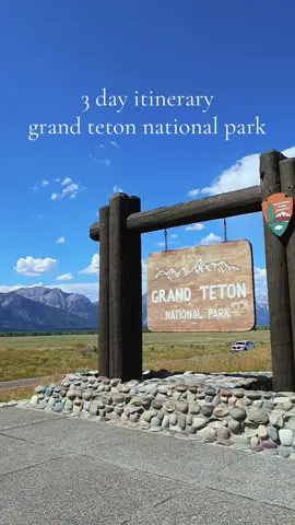 3 DAY GRAND TETON ITINERARY #grandtetons #grandtetonnationalpark #wyoming #solotravel  #creatorsearchinsights 