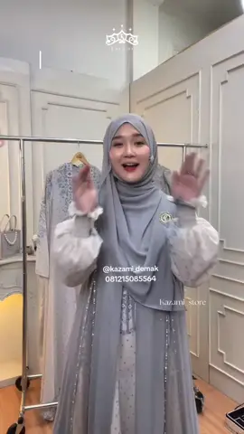 RECOMENDASI DRESS WARNA SOFT ALA OWNER KAZAMI @kayla.nadira 😍😍 yg mau ikutan PO bisa pesan di kazami demak ya kak.  wa : 081215085564 (atau klik link dibio ya sist)  #kazamistore #kazamidemak #fyp #bajulebaran #CapCut 