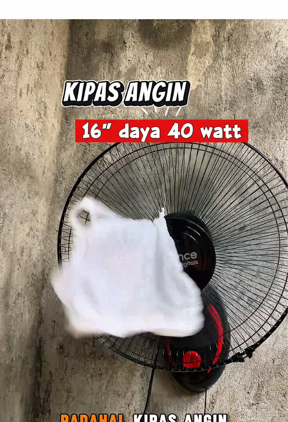 Advance WF-1605 Kipas Angin Dinding 16 inch #kipasangin #kipasdinding 