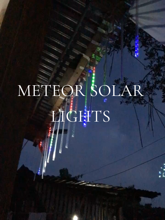 #meteorsolarlights #christmasslights #solarchristmasslights #ladyashop 