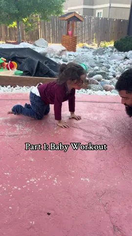Baby workout series 😆