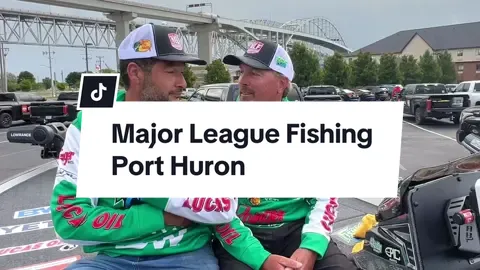 From strange catches to who’s likely to go overboard, we asked a @majorleaguefishing team a few fun, on-the-water questions from the B&W Trailer Hitches Challenge Cup in Port Huron #michigan #fishingtournament #majorleaguefishing 