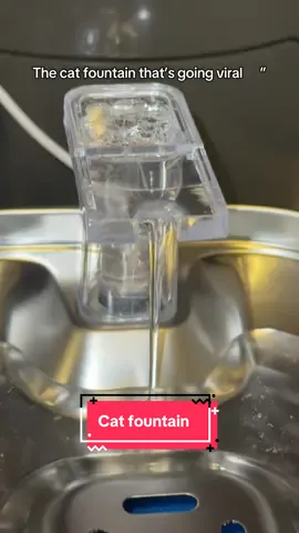 #CatWaterFountain #HappyHydratedCats #CatParentEssentials #PetTok #CatHealthHack  