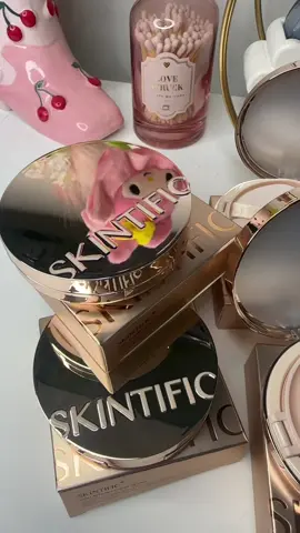 they sent me six shades I matched with the color - Ivory ✨ @Skintific Official  #skintific #cushionfoundation #foundation #skintificpartner #ad 