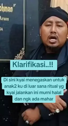 untuk anda yg mau di bantu silakan hubungi kyai di sini murni halal tampa mahar