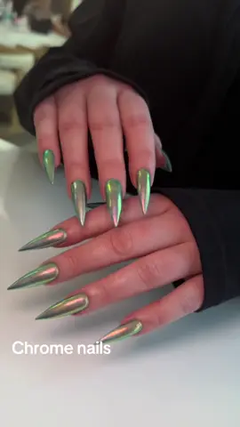 #chromenails #instanails #Love #style #burbank 