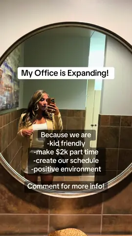 If you are looking to work from home part time or a career change, comment for more information!