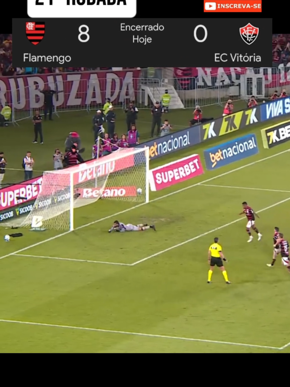 GOLEADA HISTÓRICA/BRASILEIRÃO 2025/21ª RODADA. #futebol #brasileirao #gol #flamengo #historia@Resumo da Rodada @Resumo da Rodada @Resumo da Rodada 