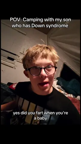 Day 1: Highlights of camping with Wil. Seeing the world through eyes is a fun ride.  #pov #family #camping #thatdadblog #downsyndrome 