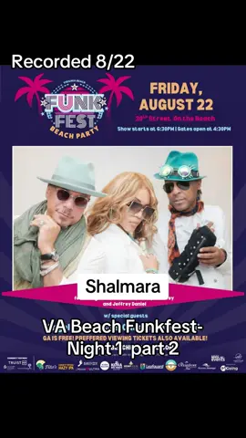 #shalmara #vabeach #virginiabeach #funkfest #vbfunkfest 
