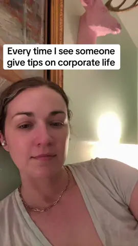 And you love my corporate friends, but I can’t stop seeing how it’s all a manifestation of unhealed trauma. No thank you.  #corporatelife #career #therapy 