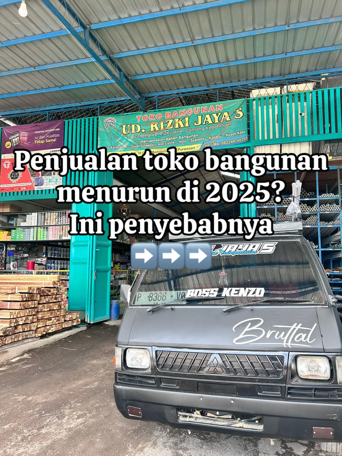 Banyak yg ngeluh penjualan tahun ini sepi, ternyata ada beberapa faktor besar yg bikin omzet turun. Ada yg ngalamin gak? #tokobangunan #fyppppppppppppppppppppppp #omzetturun #sepi 