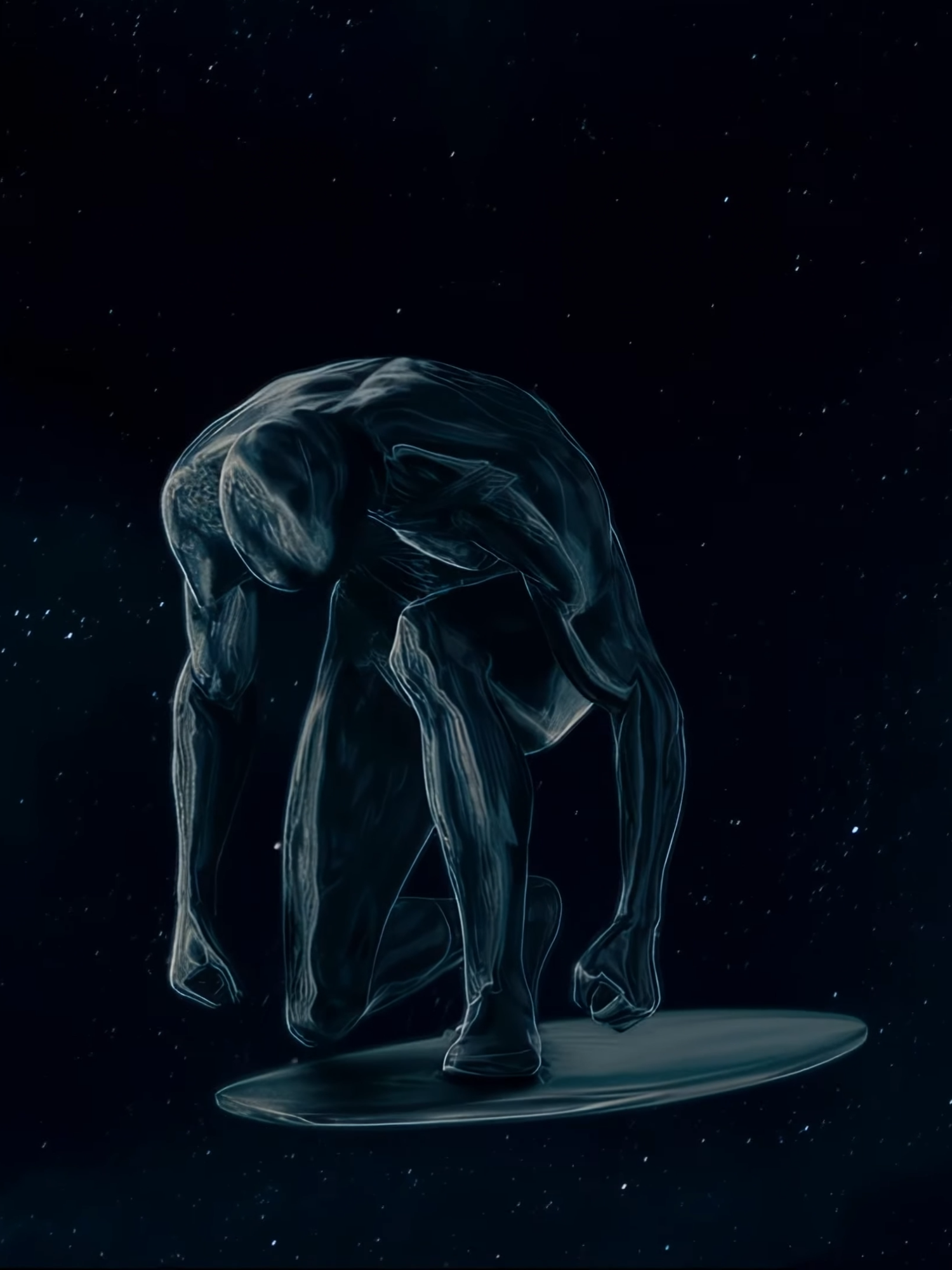 behold, the silver surfer || #silversurfer #notyou #edit #prime. #4k #aura