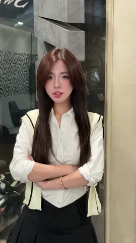 Màu tóc xinh thật khó cưỡng lại #swanshairsalon #LearnOnTikTok #noitoc #naumocha 