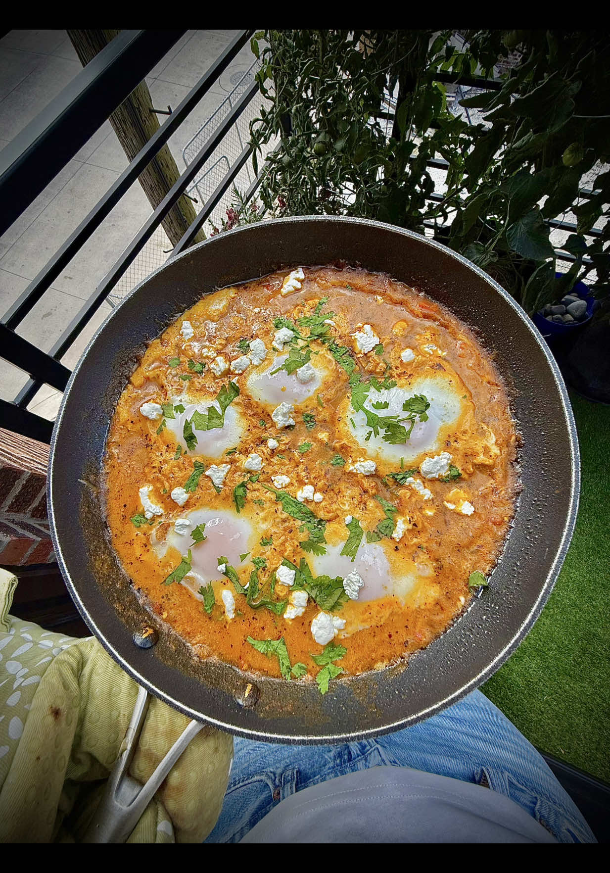 golden shashuka 🤤🧡💛 #shashuka #tomatoes #cookingrecipe #Recipe #golden 