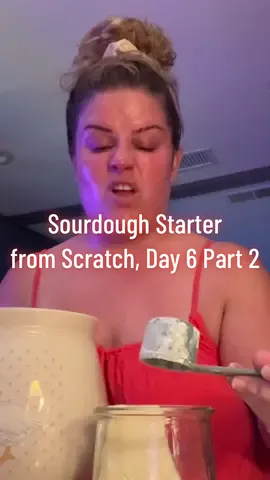 Sourdough Starter  from Scratch, Day 6 Part 2. #sourdough #starter #Recipe #day6 #comfortcreator