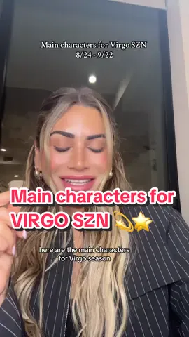 Main characters for the most life altering & destined SZNs for the rest of 2025. This Virgo SZN is going to mark a whole new beginning (but also an ending) in each and every one of our lives my best advice is to find gratitude towards surrendering to the unknown & dive in head first while letting go of all fear because all that is on the other side is exactly what you’ve been yearning for this whole time ⭐️ happy birthday to all the beautiful Virgo’s out there- this world would be insane without you 🫶🏻#zodiacsigns #astrology #virgoseason #virgo #eclipse 