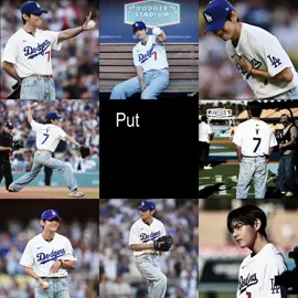 YOU WERE AMAZING..🔥🔥🐯🐻#taehyungedits #TaehyungxDodgers #VxDodgers #fyp 