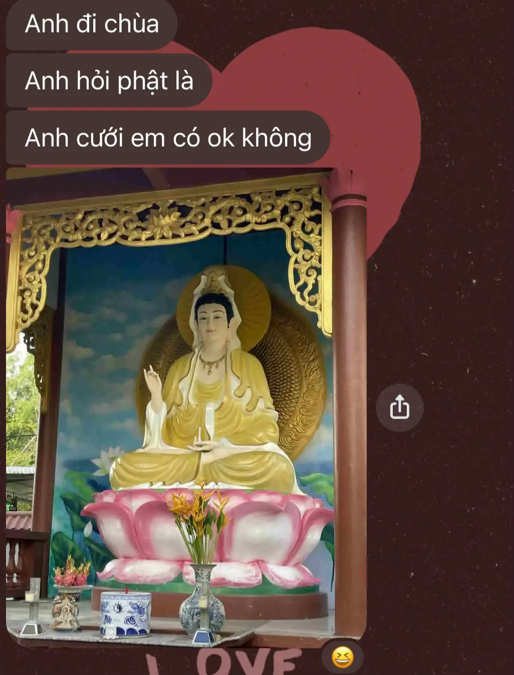 Tứ hành xung nhưng được phật chấp nhận :))) #xuhuong #DuynhatminhAnh 