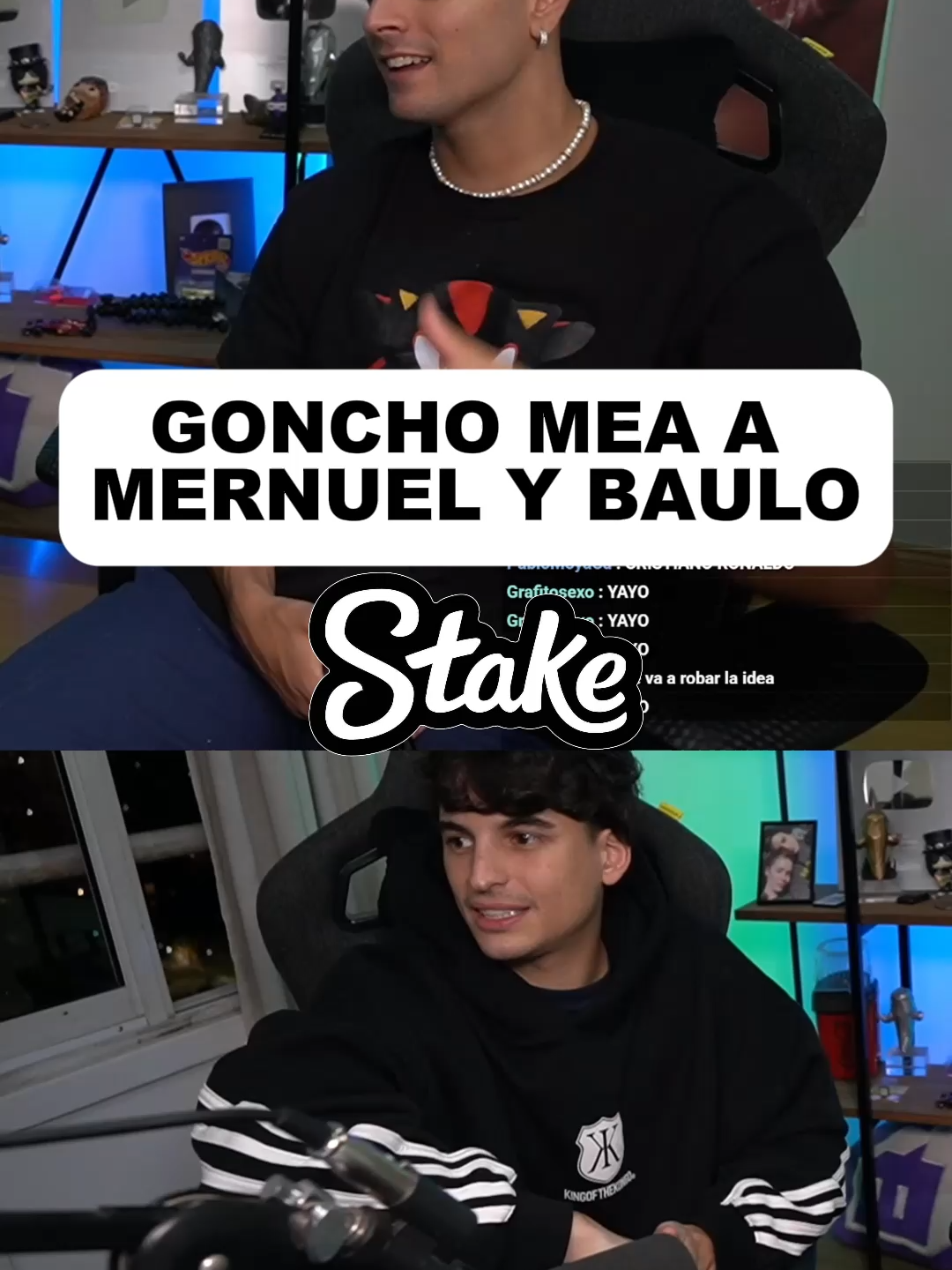 GONCHO MEA A MERNUEL Y BAULO #kick #argentina #stake #fyp #fypppppppppppppp #viralvideos #streamer #paratiiiiiiiiiiiiiiiiiiiiiiiiiiiiiii #irl #coscu #coscuarmy #gonchobanzas #mernuel #moski #bauleti