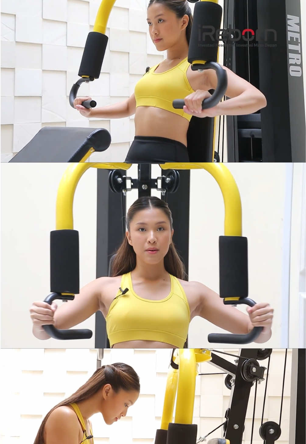 So excited! Jadi kapan kamu juga punya homegym sendiri? 😉  #ireborn #homegym #workout #investasikesehataninvestasimasadepan 