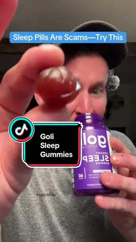 Most sleep products are lies—these gummies actually work! @Goli® Nutrition #SleepHack #BetterSleep #WellnessTok #NightRoutine #DealsForYouDays 