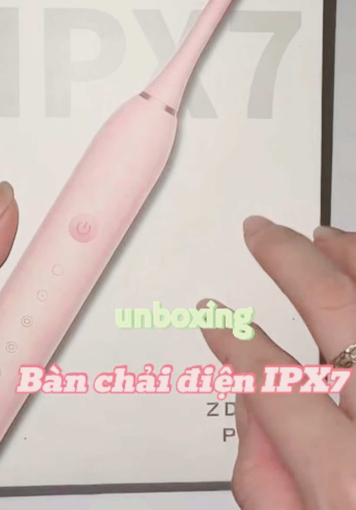 Cùng mình unbox bàn chải điện IPX7 nhé #xuhuong #viral #fypシ゚ #banchajdanhrang #niorashop 