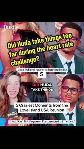We finally watched the full Huda and Ace heart rate challenge during the Love Island USA season 7 finale. What are your thoughts? Did she take it too far? And can we talk about Taylor’s apology to Olandria??? #olandrialoveisland #hudaloveisland #loveislandusa #loveislandusareunion #chellace 