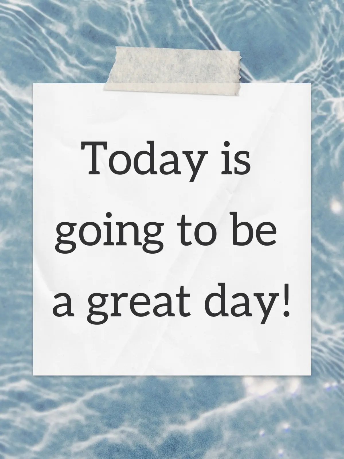 This day holds 86,400 seconds of opportunity. You don't need to use them all perfectly, just use one purposefully. Then another. Watch how a great day unfolds, one moment at a time.
