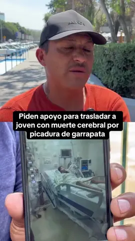 Familia pide apoyo para trasladar a joven con muerte cerebral por rickettsia La familia de Evelin Itzel García Camarillo, joven de 18 años con muerte cerebral a causa de rickettsia, pide apoyo para trasladarla de Tijuana a su estado natal, Guanajuato. 📍 Su padre, Saúl García Lugo, señaló que cumplir el último deseo de su madre representa un gasto imposible de cubrir. 💔 El caso refleja las consecuencias de un diagnóstico tardío de esta enfermedad. 👉 ¿Has conocido de más casos de rickettsia en tu comunidad? #Tijuana #Rickettsia #solidaridad #Noticias #Canal33.2 